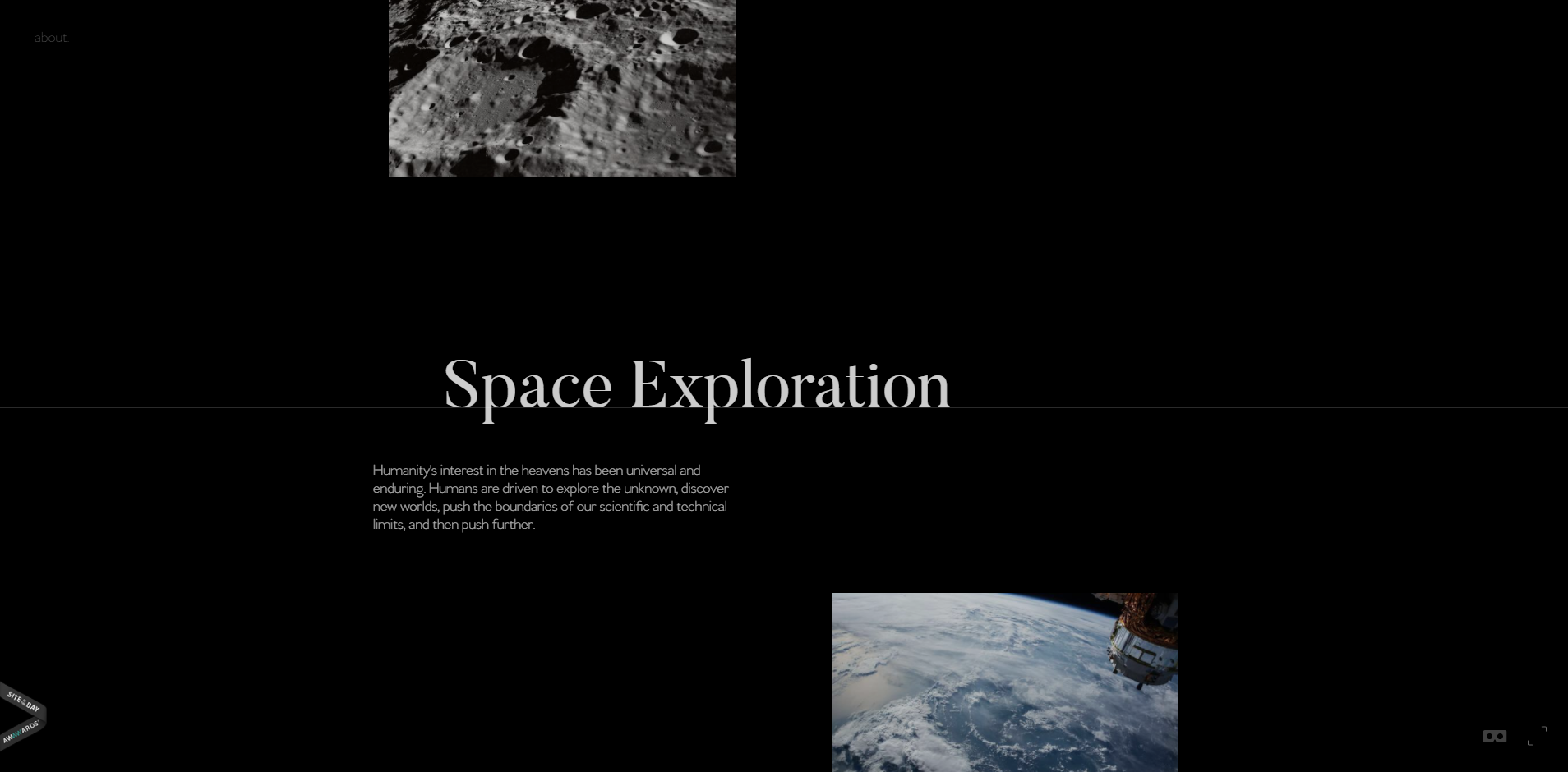 Space.io Aerospace Website Designs