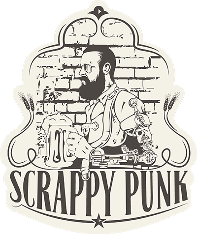 Scrappy Punk Logo Design