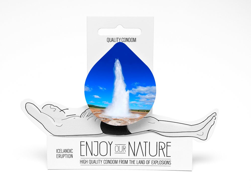 Enjoy Our Nature Condom Package Design