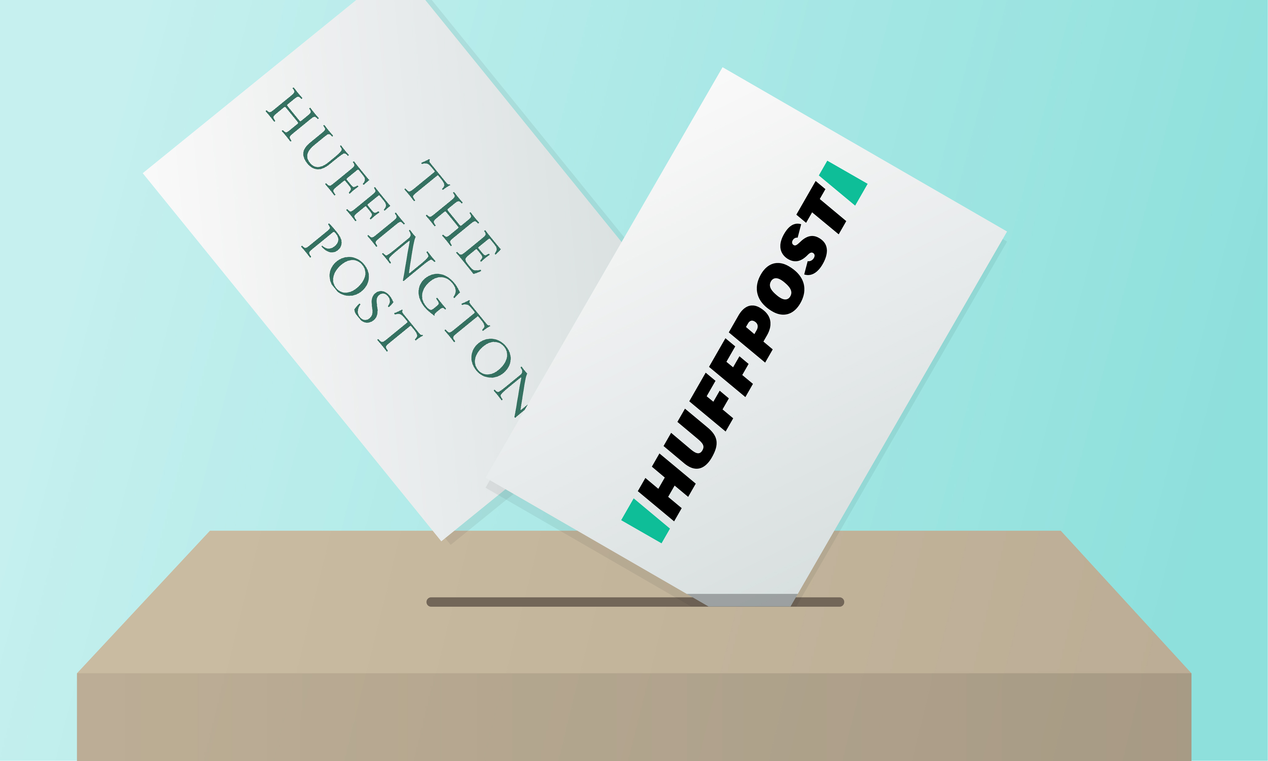 Vote HuffPost Logo Design Rebrand