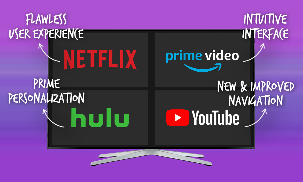 Why Video Streaming App Designs Are The Future Of TV