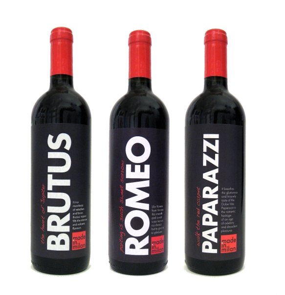 Made In Milan Best Wine Package Designs