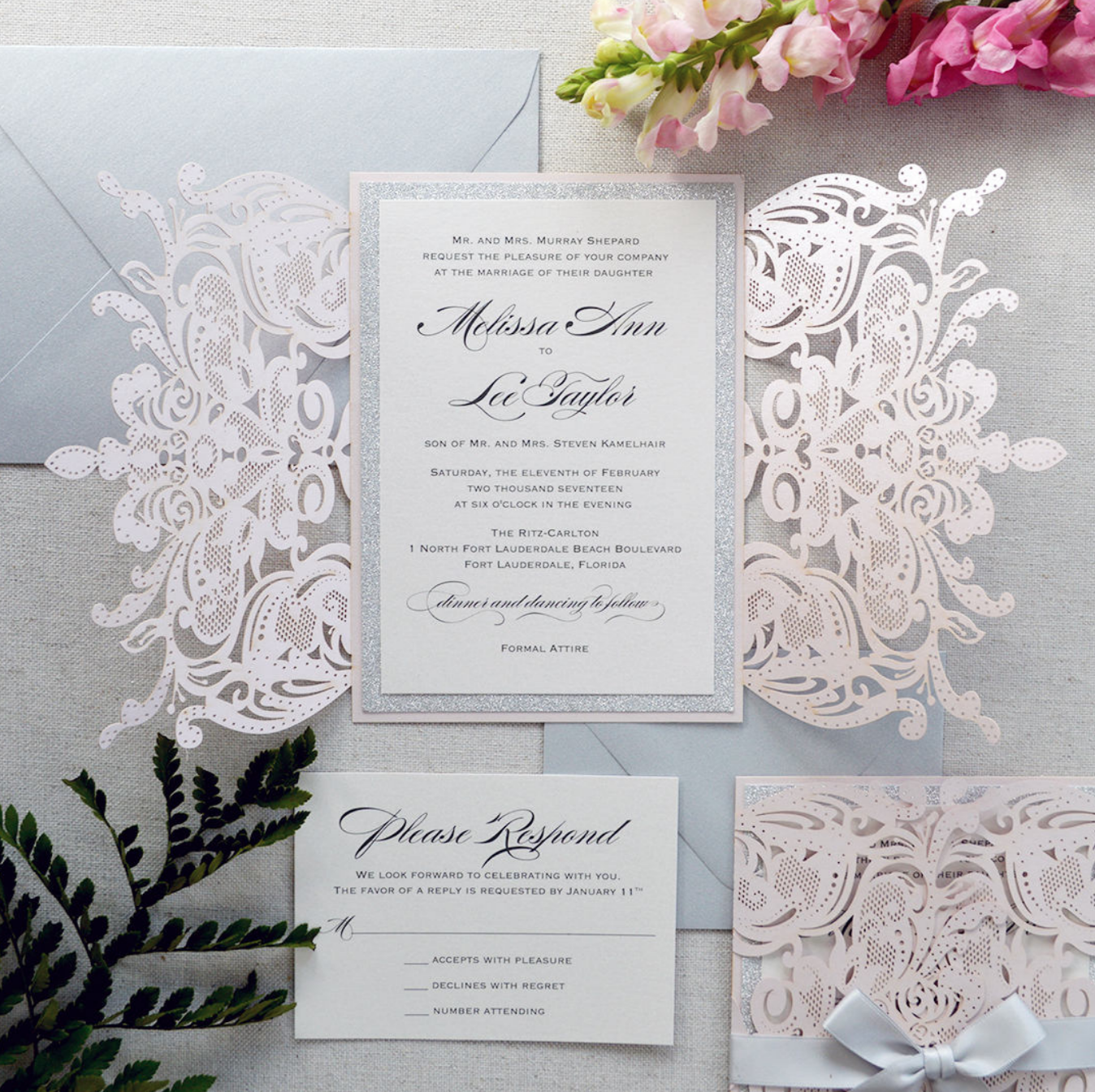Elegant Wedding Invitation Design