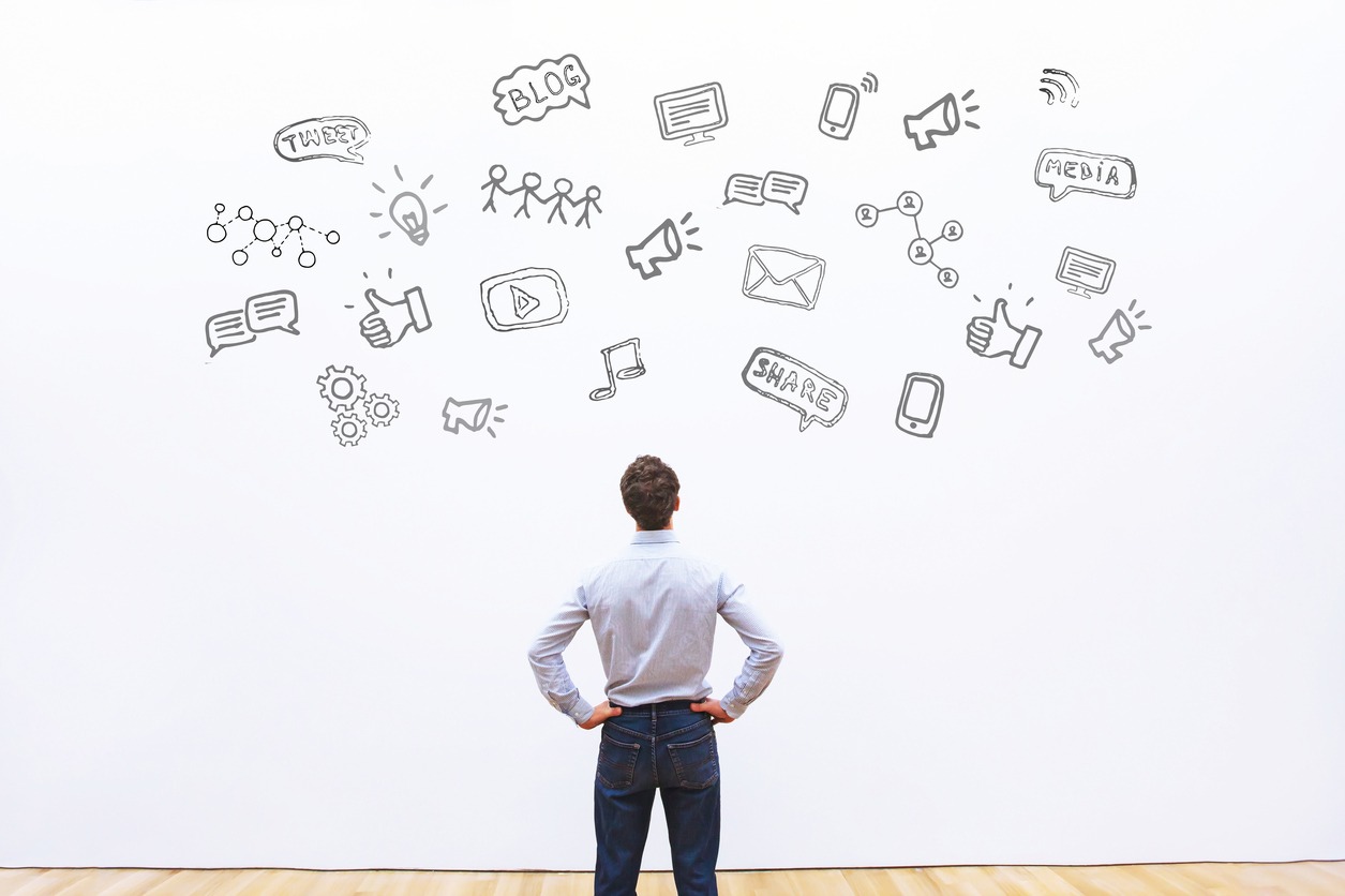 Man Wall Content Marketing Agencies Blogging Content Marketing Agencies